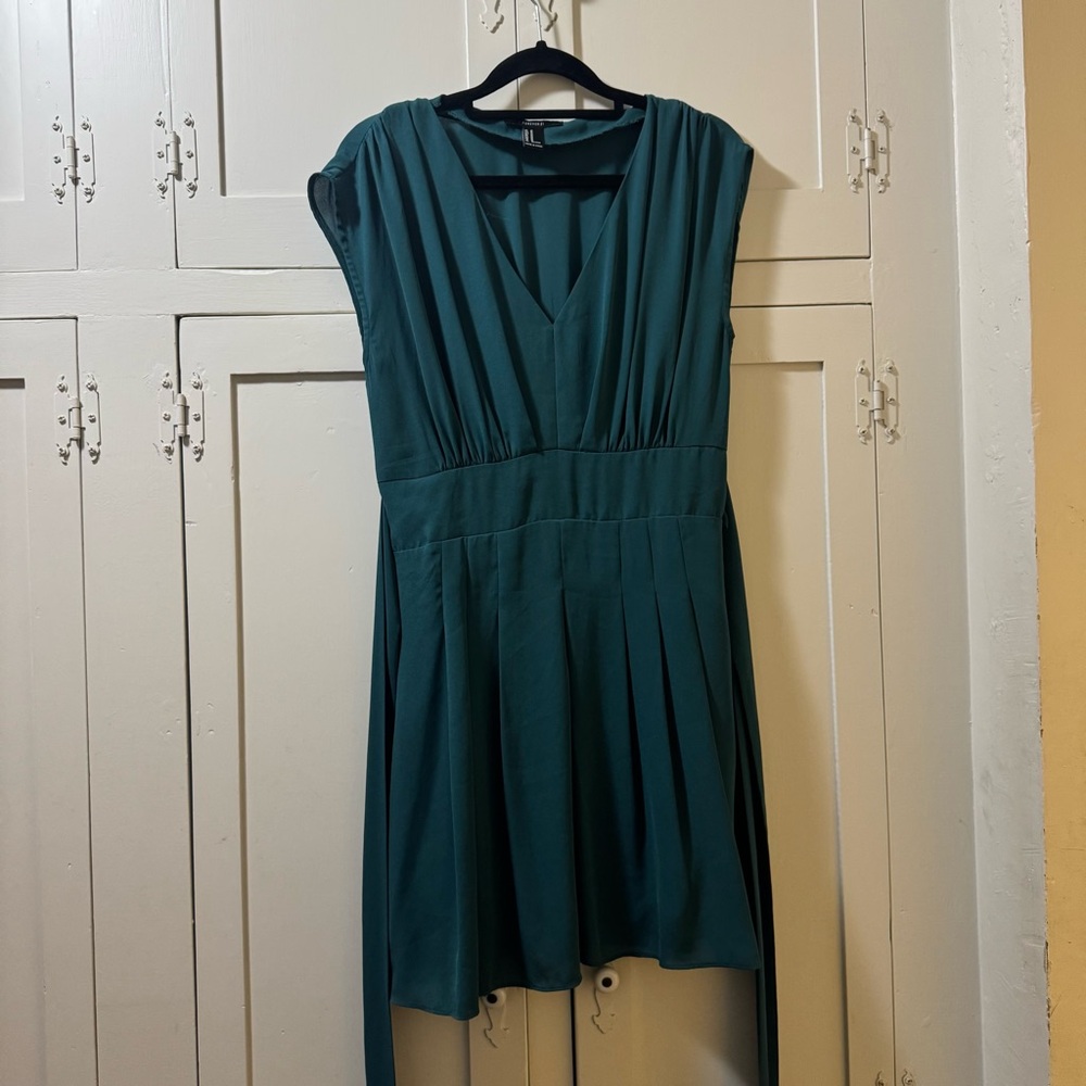 Forever 21 Deep Teal Mini Dress